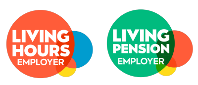 Living Hours and Living Pension Employer logo