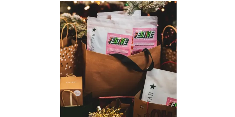 Coffee festive blend north star coffee hamper