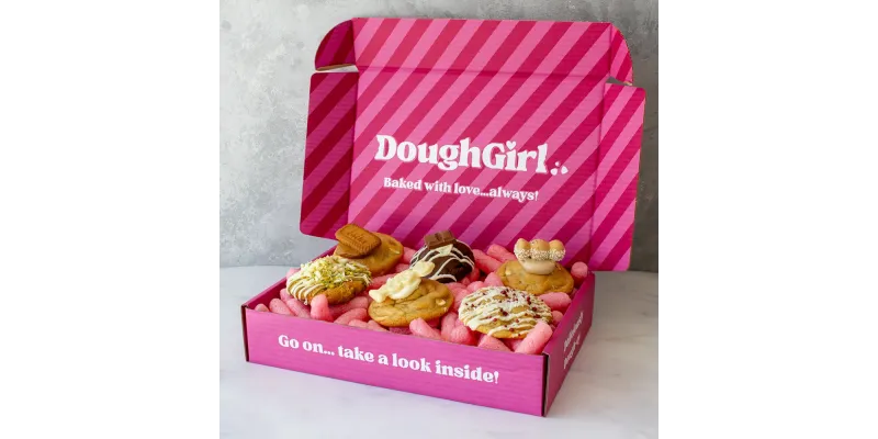 Doughgirl box of cookies