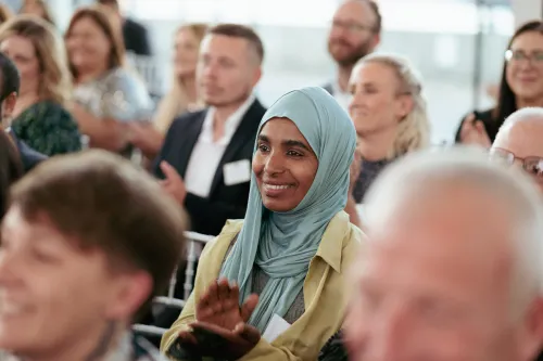 Attendee at Champion Awards 2024