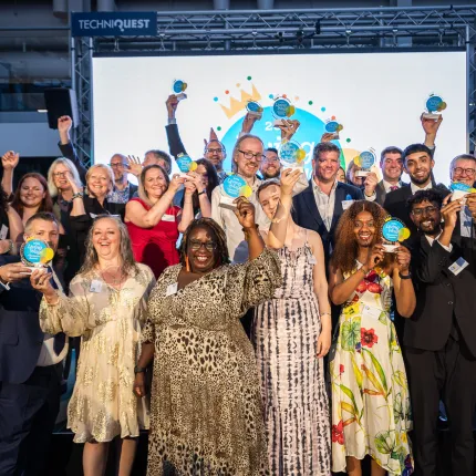 Photo from Living Wage Champion Awards 2024 ceremony