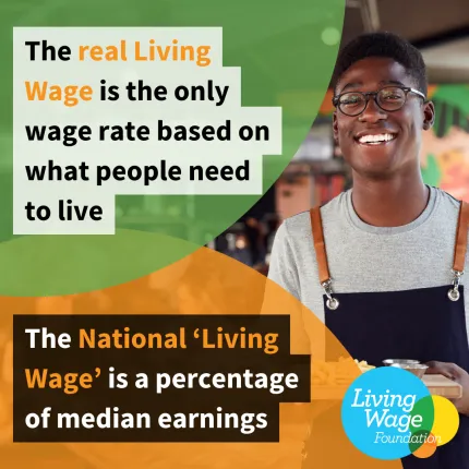 The real living wage is the only wage rate based on what people need to live