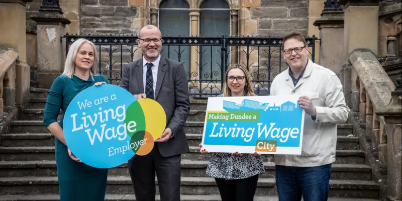 Dundee living wage city 